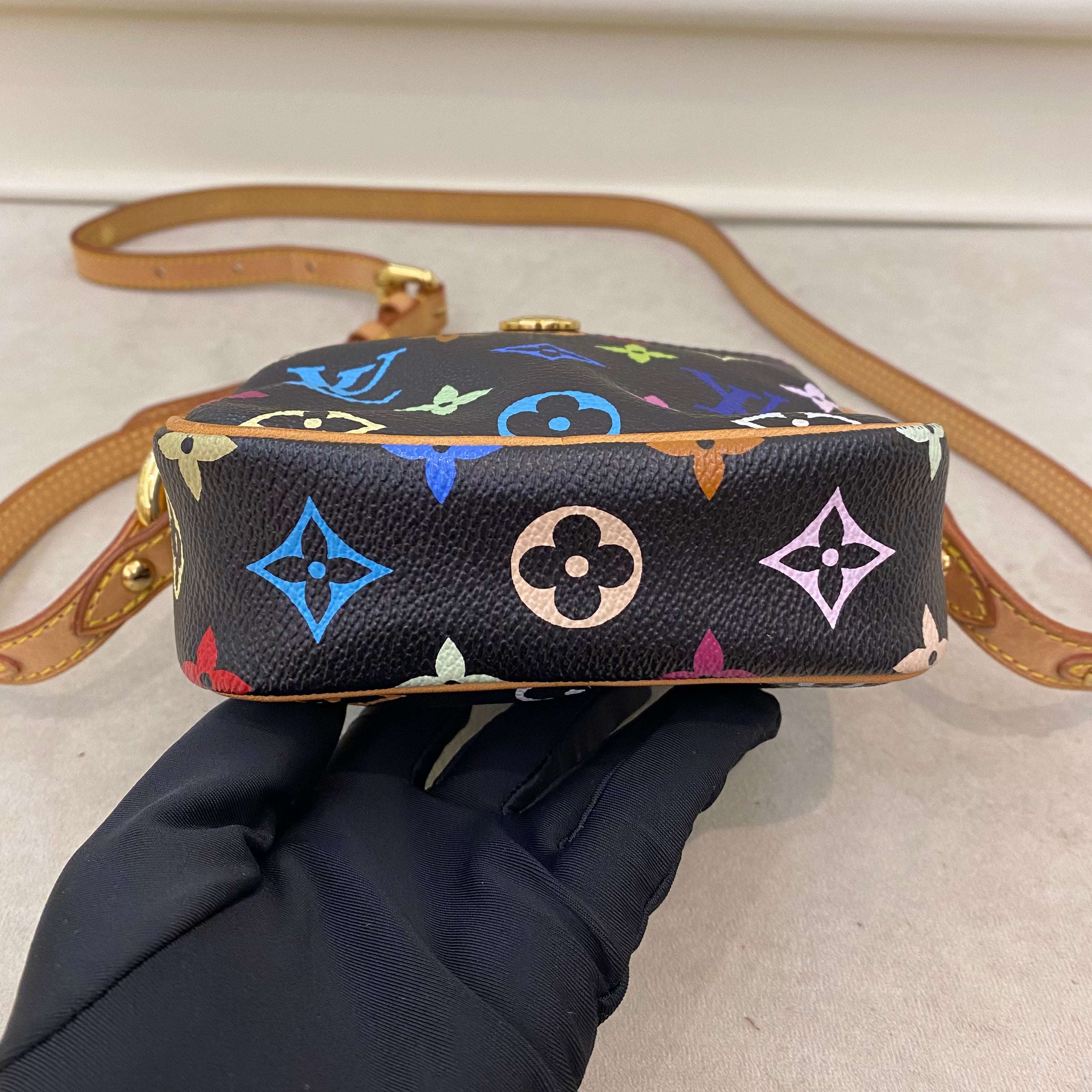 LV x Murakami Multicolor Monogram Rift Crossody