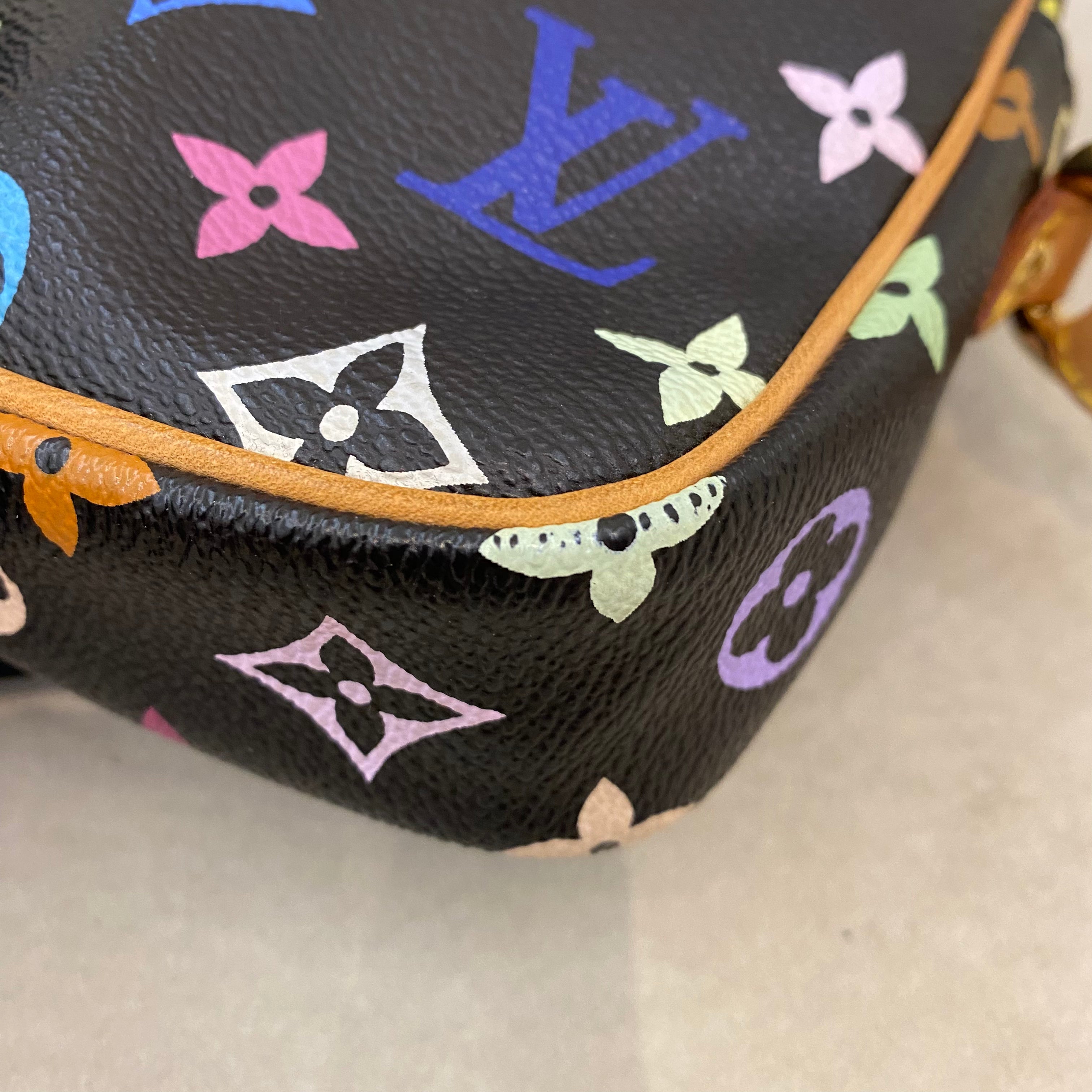 LV x Murakami Multicolor Monogram Rift Crossody