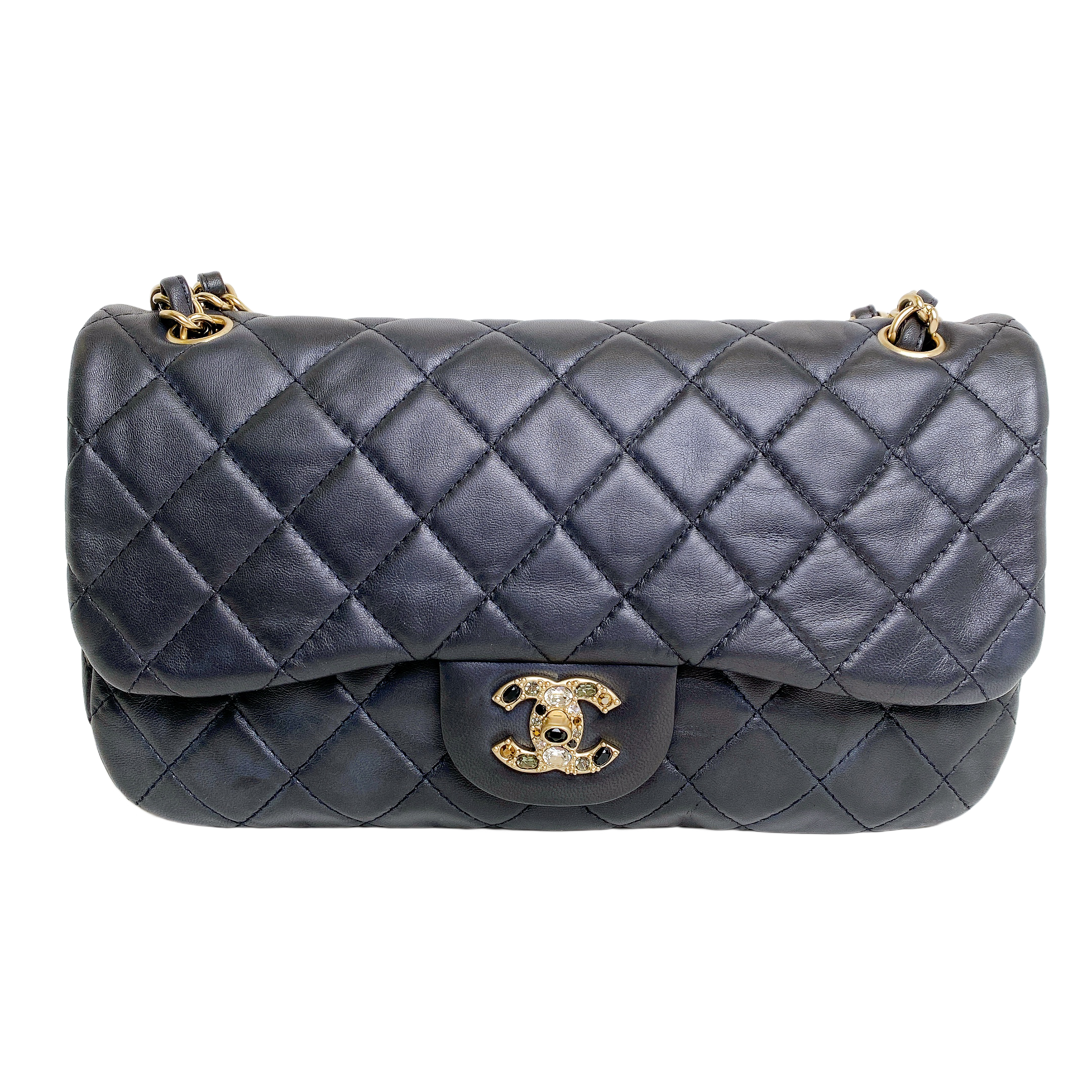 CHANEL CLASSIC FLAP BAG BLACK