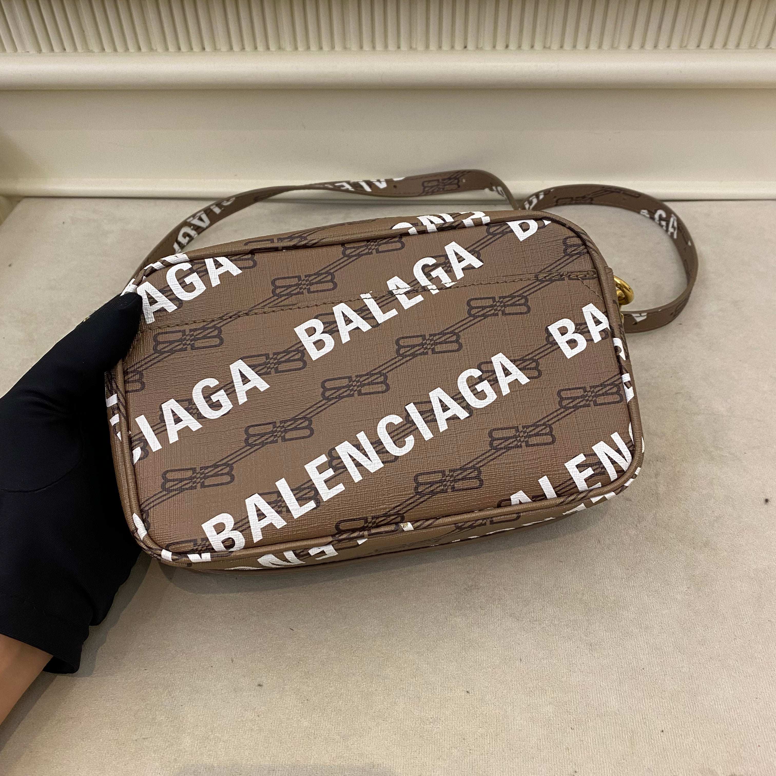 Balenciaga Camera Bag BB Monogram