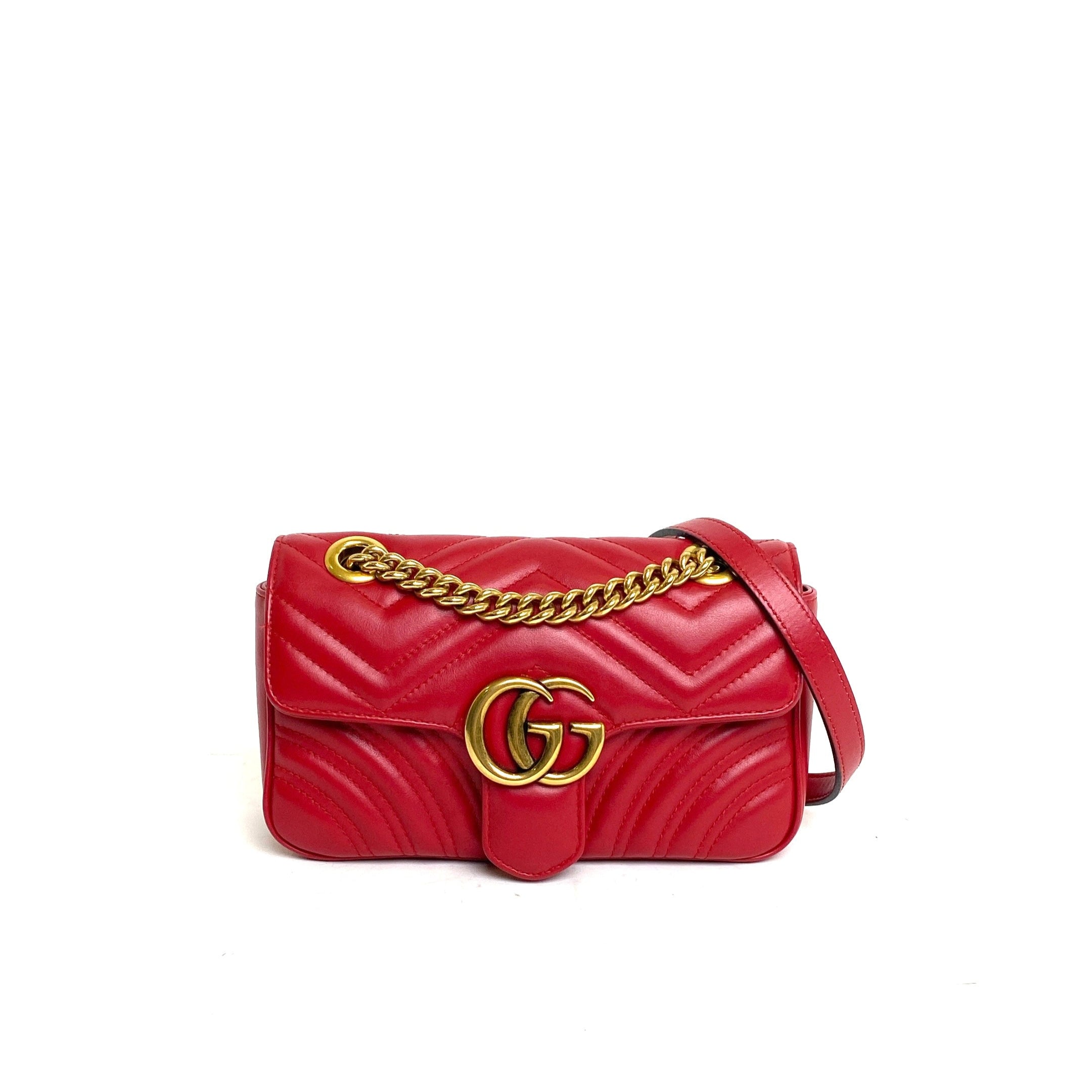 GUCCI MARMONT MINI RED