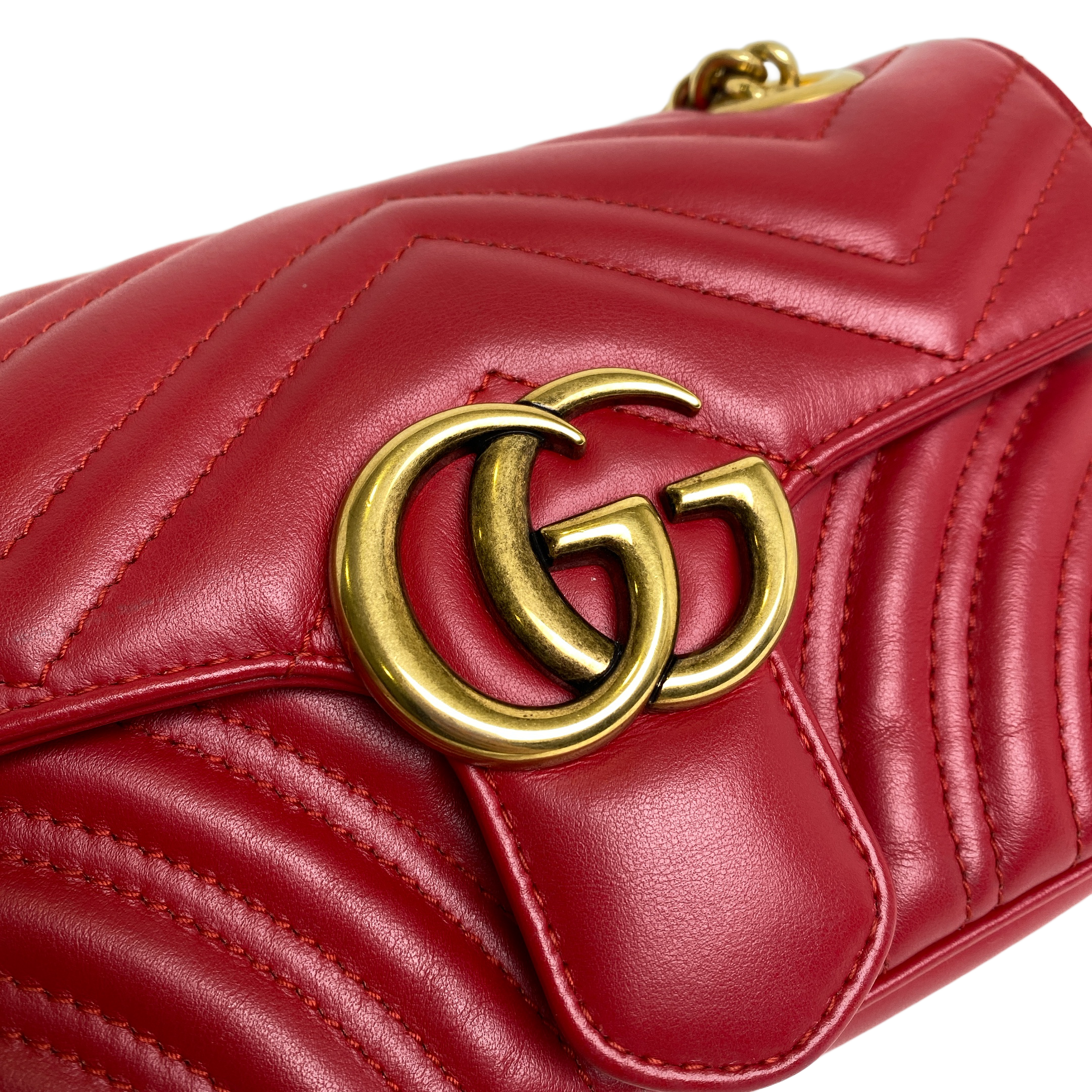 GUCCI MARMONT MINI RED