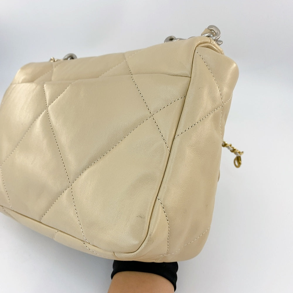 Chanel 19 Bag in Beige