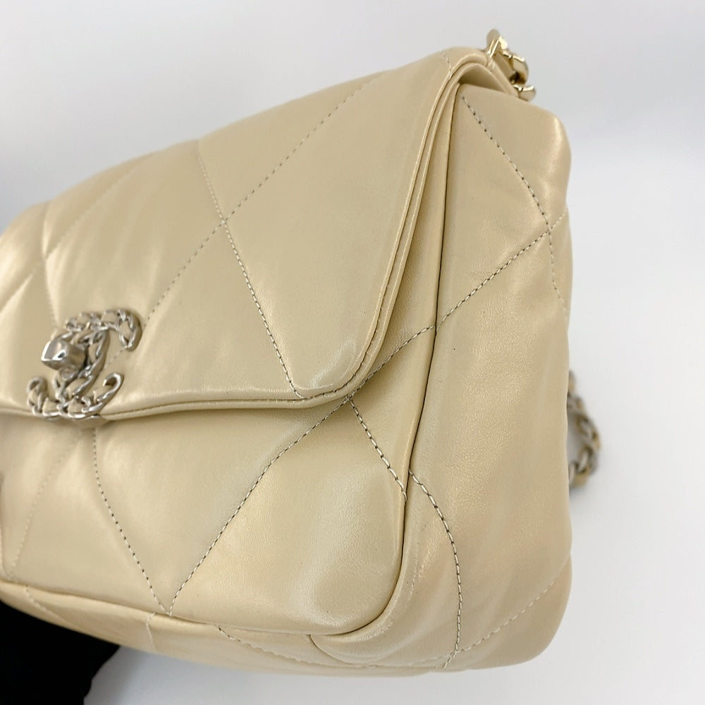 Chanel 19 Bag in Beige