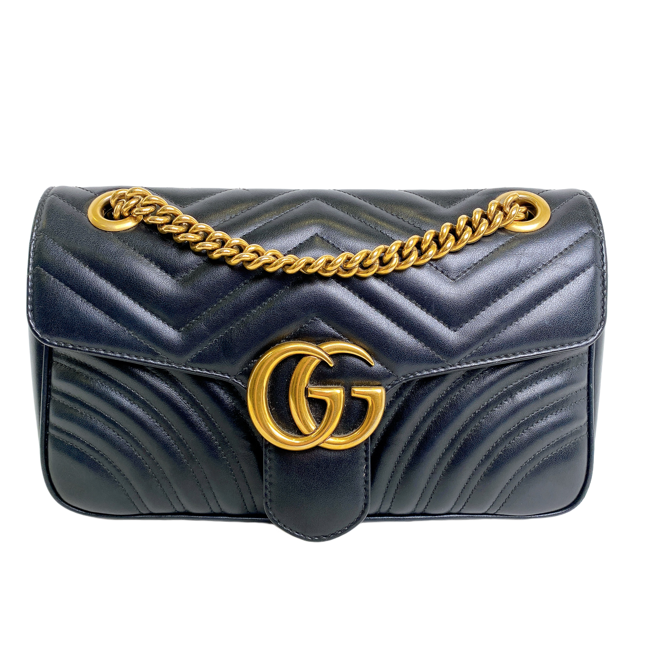 GUCCI MARMONT SMALL IN BLACK