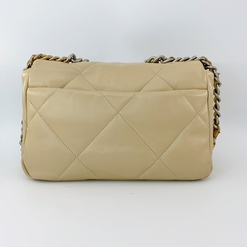 Chanel 19 Bag in Beige