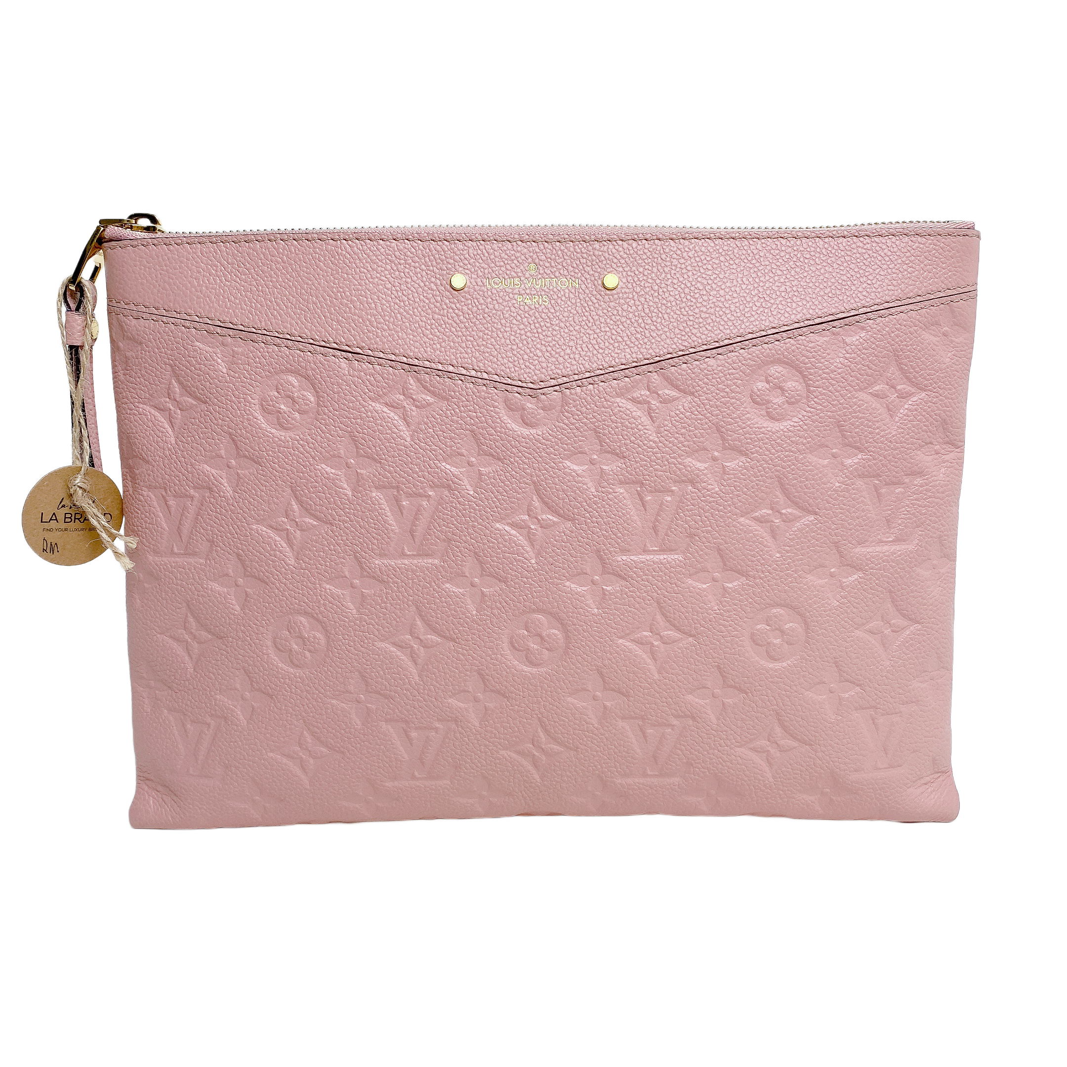 LV EMPREINTE POUCH IN PINK