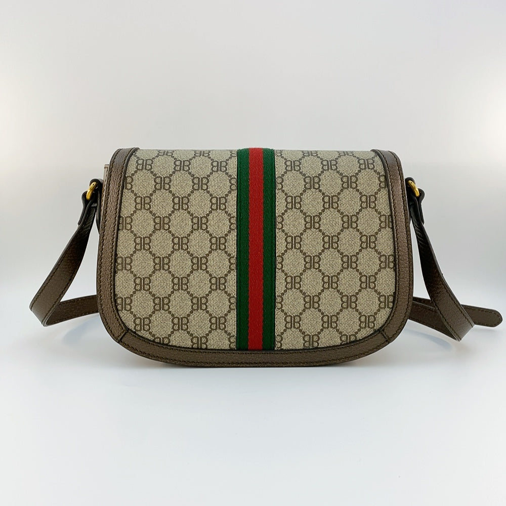 GUCCI BALENCIAGA COLLABORATION THE HACKER SHOULDER BAG