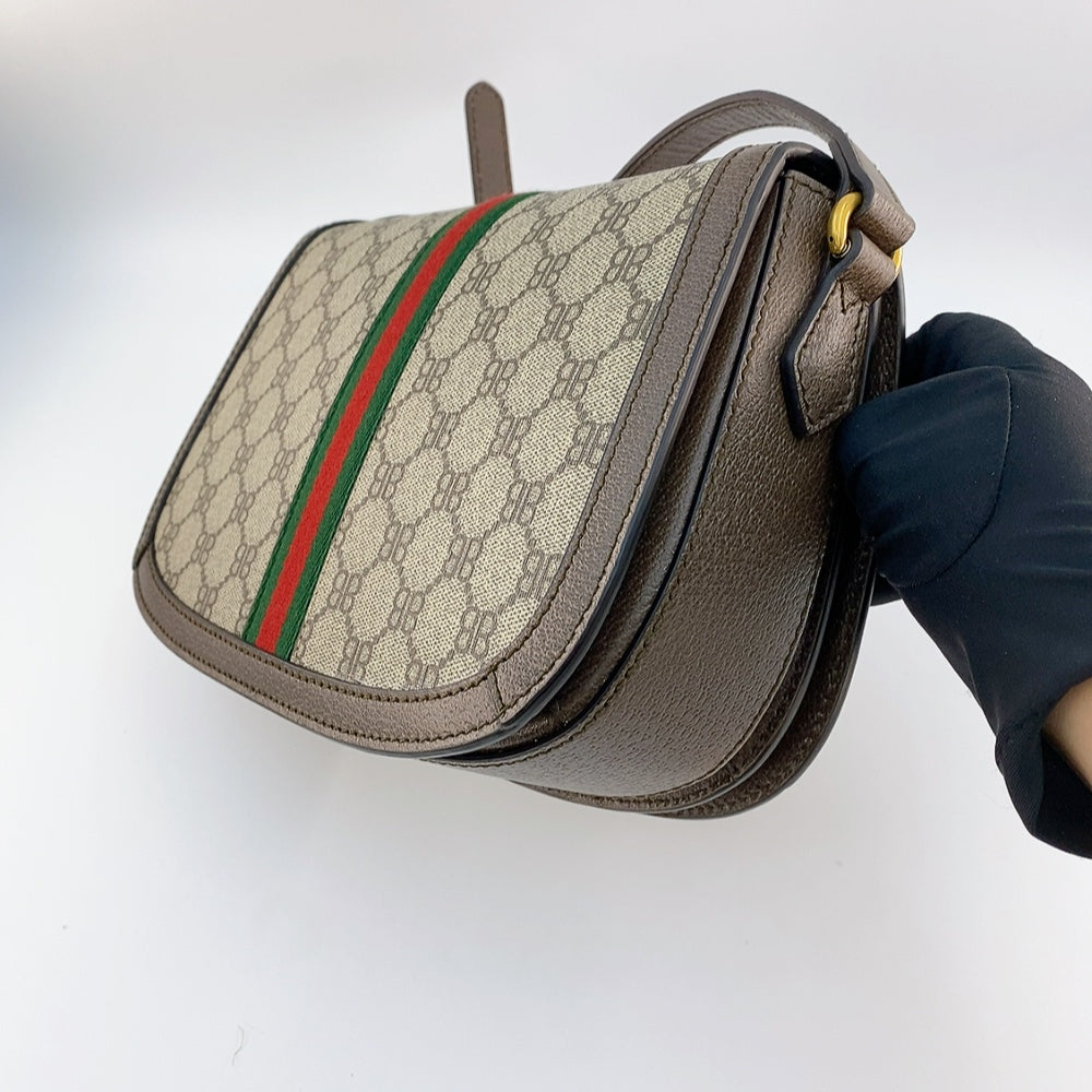 GUCCI BALENCIAGA COLLABORATION THE HACKER SHOULDER BAG