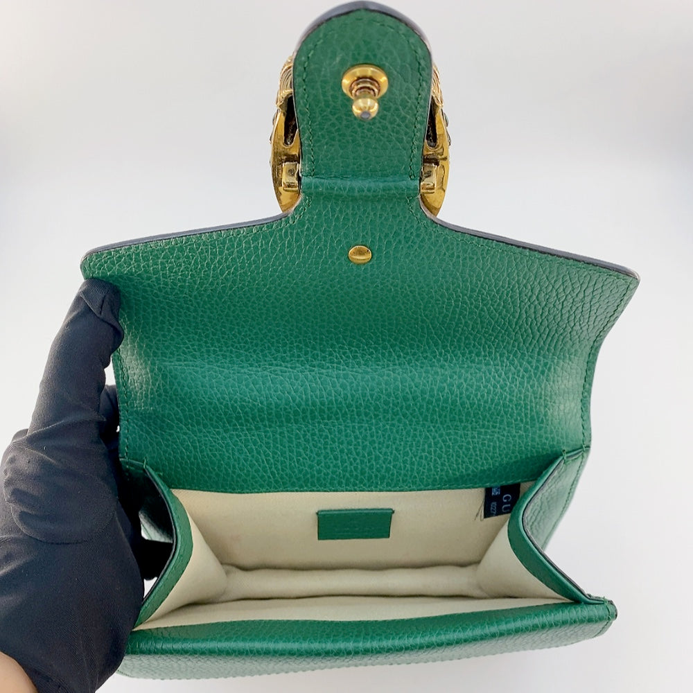 Gucci Dionysus Mini Crossbody in Green