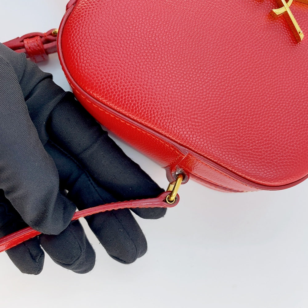 YSL Classic Camera Bag in Red