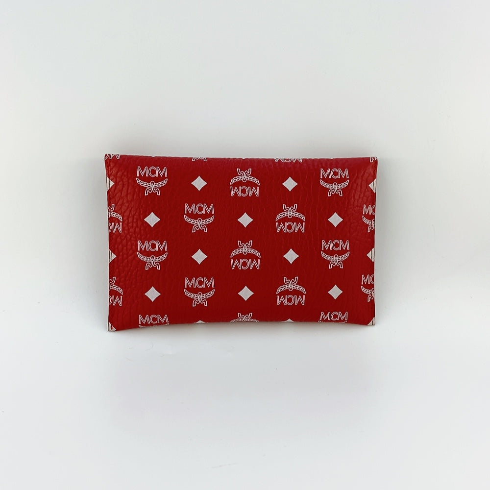 MCM Pouch in Red