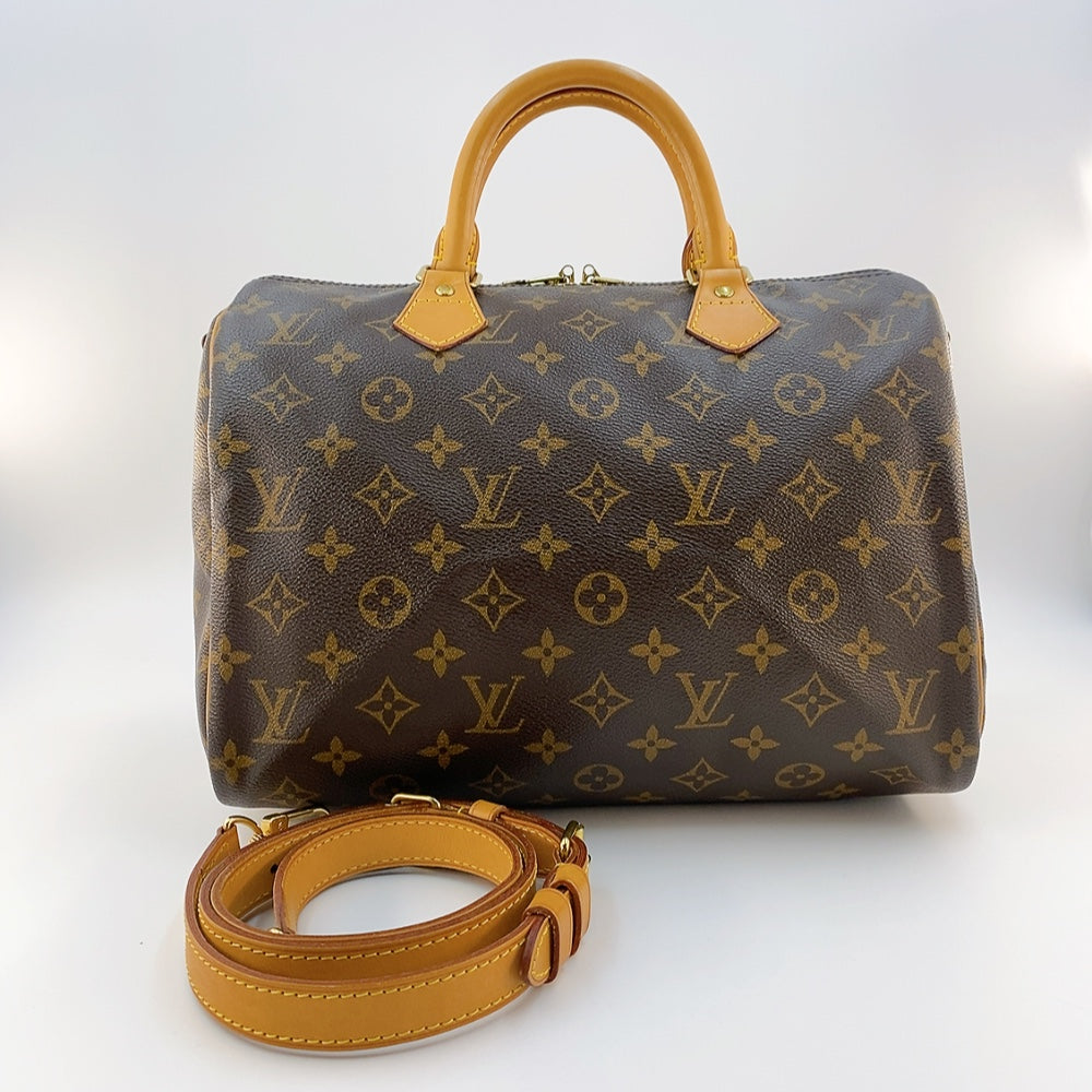 LV Monogram Speedy Bandouliere 30