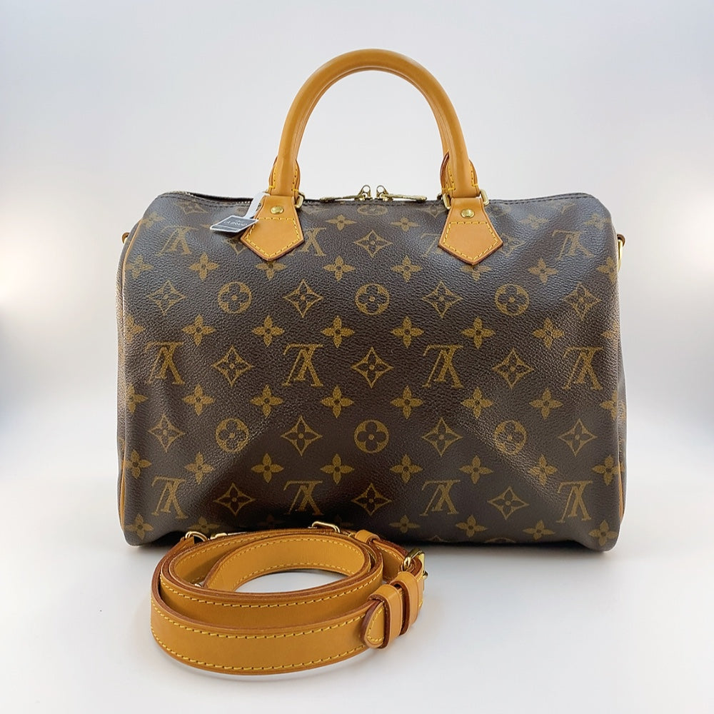 LV Monogram Speedy Bandouliere 30