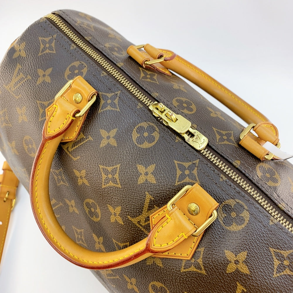 LV Monogram Speedy Bandouliere 30