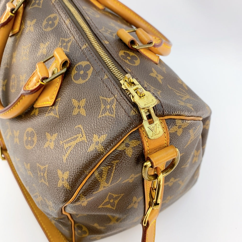 LV Monogram Speedy Bandouliere 30