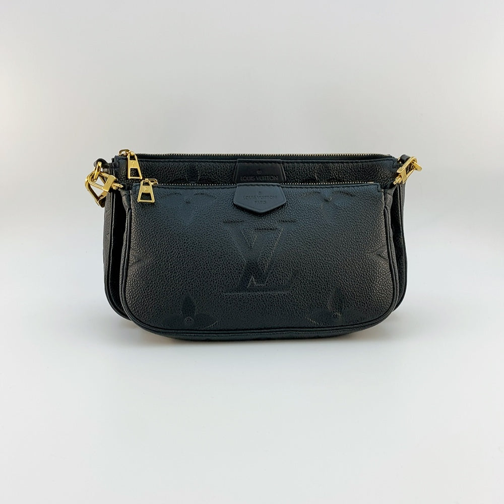 LV Multi Pochette in black