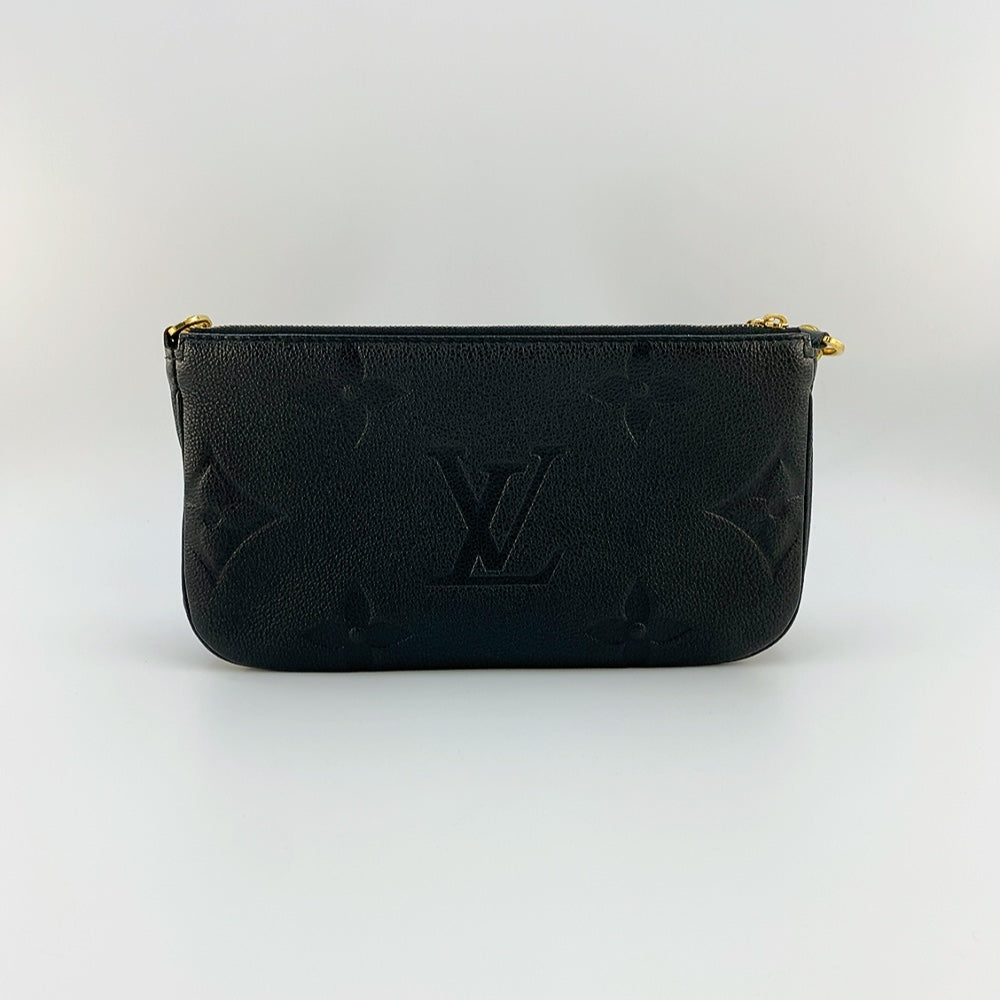 LV Multi Pochette in black