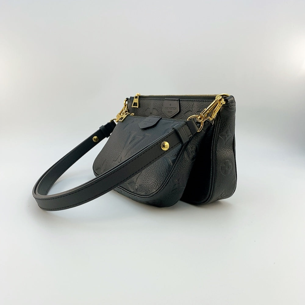 LV Multi Pochette in black