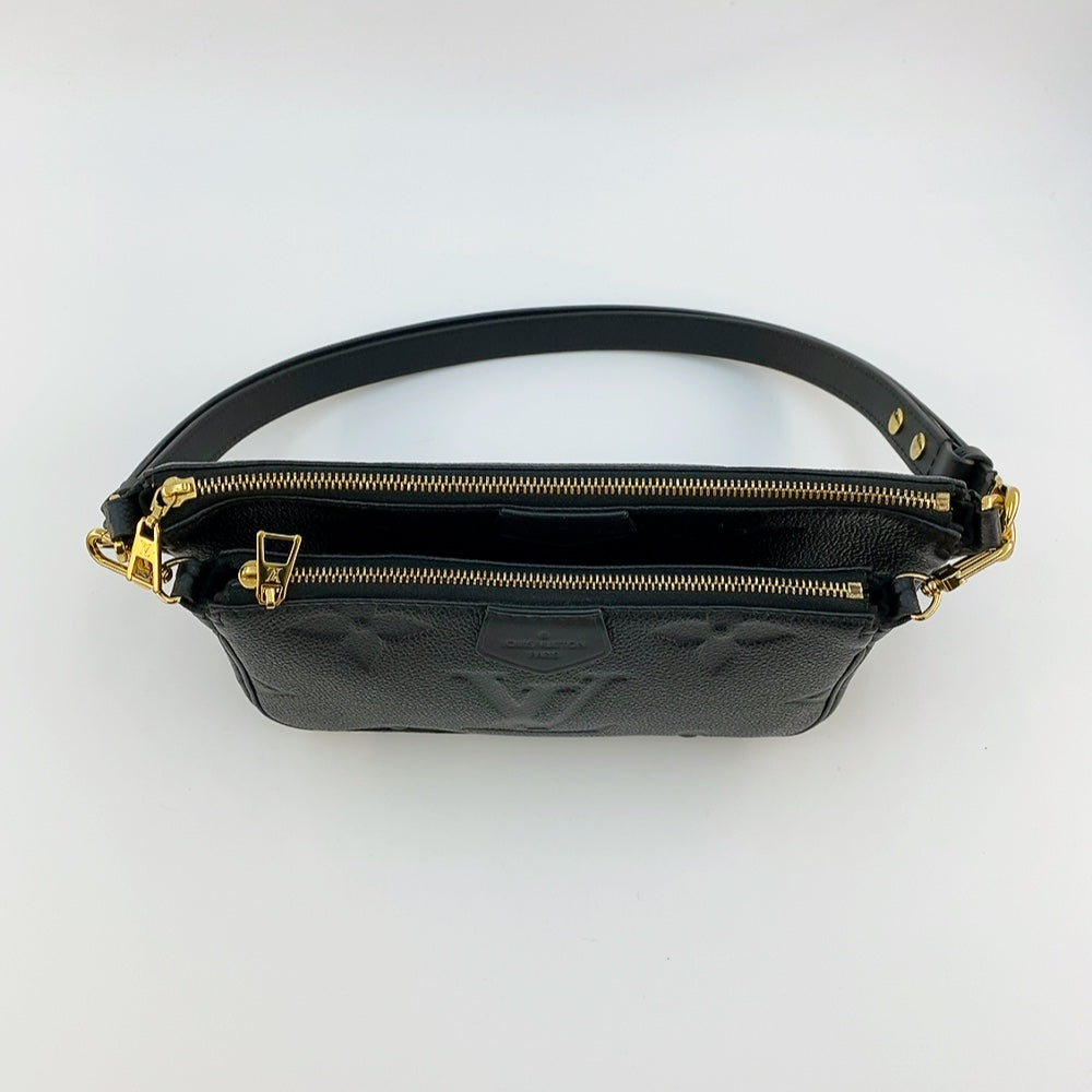 LV Multi Pochette in black