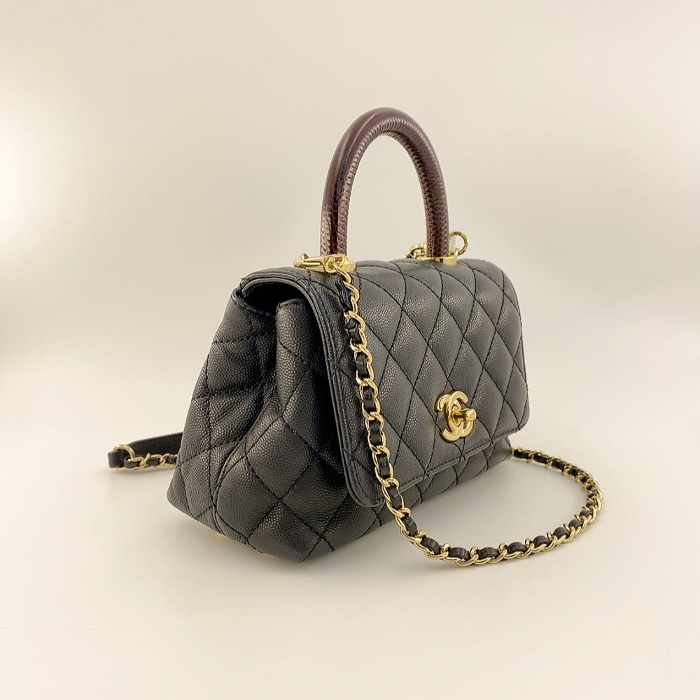 CHANEL COCO HANDLE IN BLACK