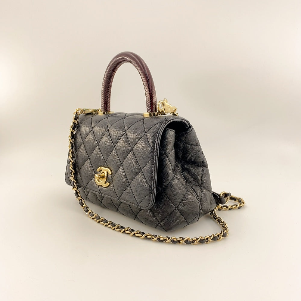 CHANEL COCO HANDLE IN BLACK