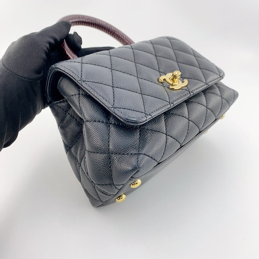 CHANEL COCO HANDLE IN BLACK