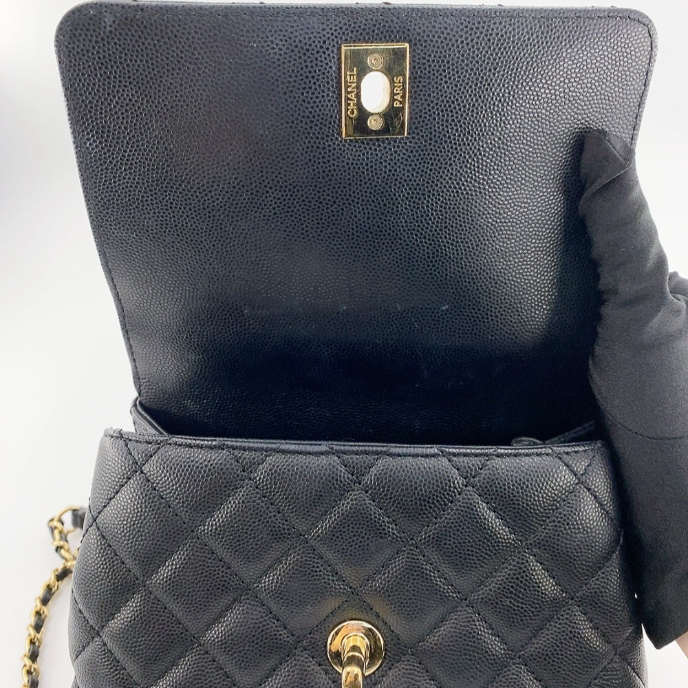 CHANEL COCO HANDLE IN BLACK