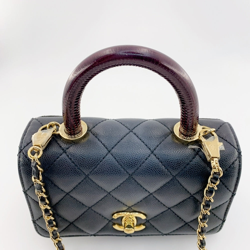 CHANEL COCO HANDLE IN BLACK