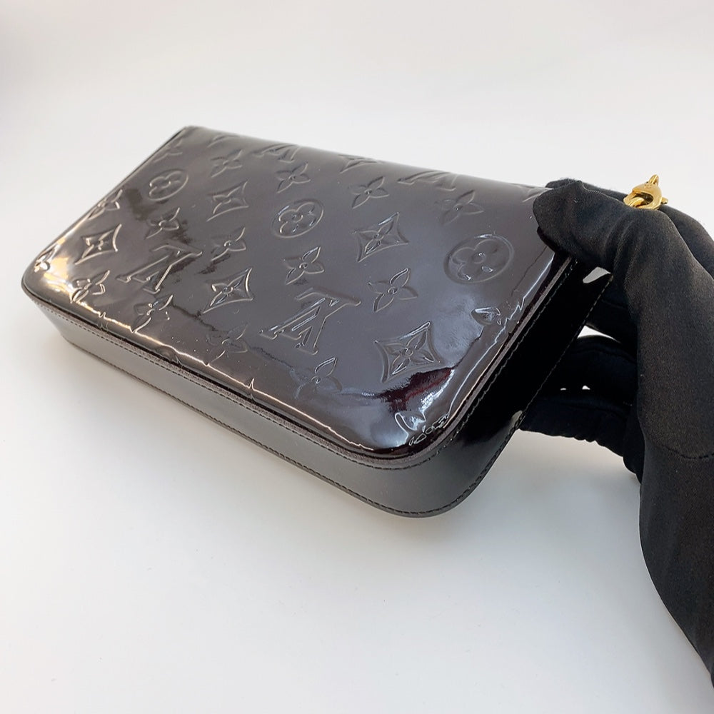 LV Felicie Pochette  Monogram Vernis