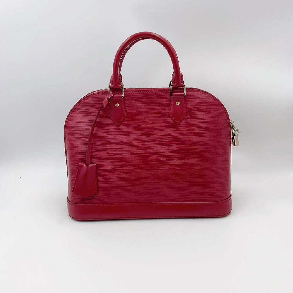 LV  Alma PM in Fuchsia