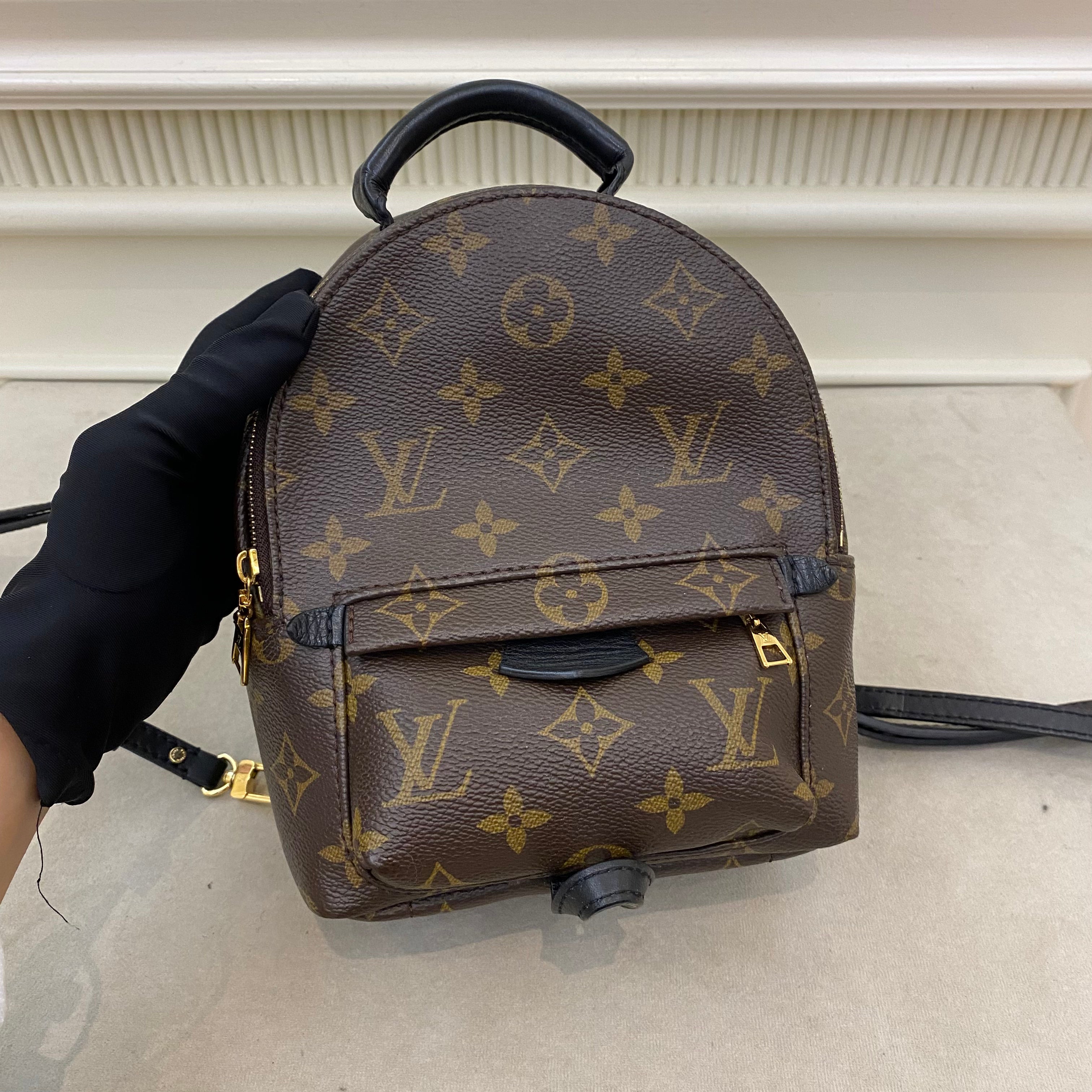 Lv Mini Palm Springs Backpack