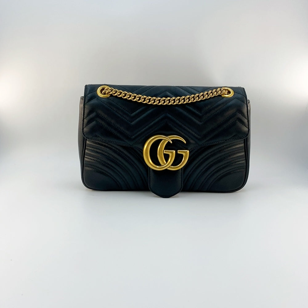 Gucci Marmont Medium in  Black