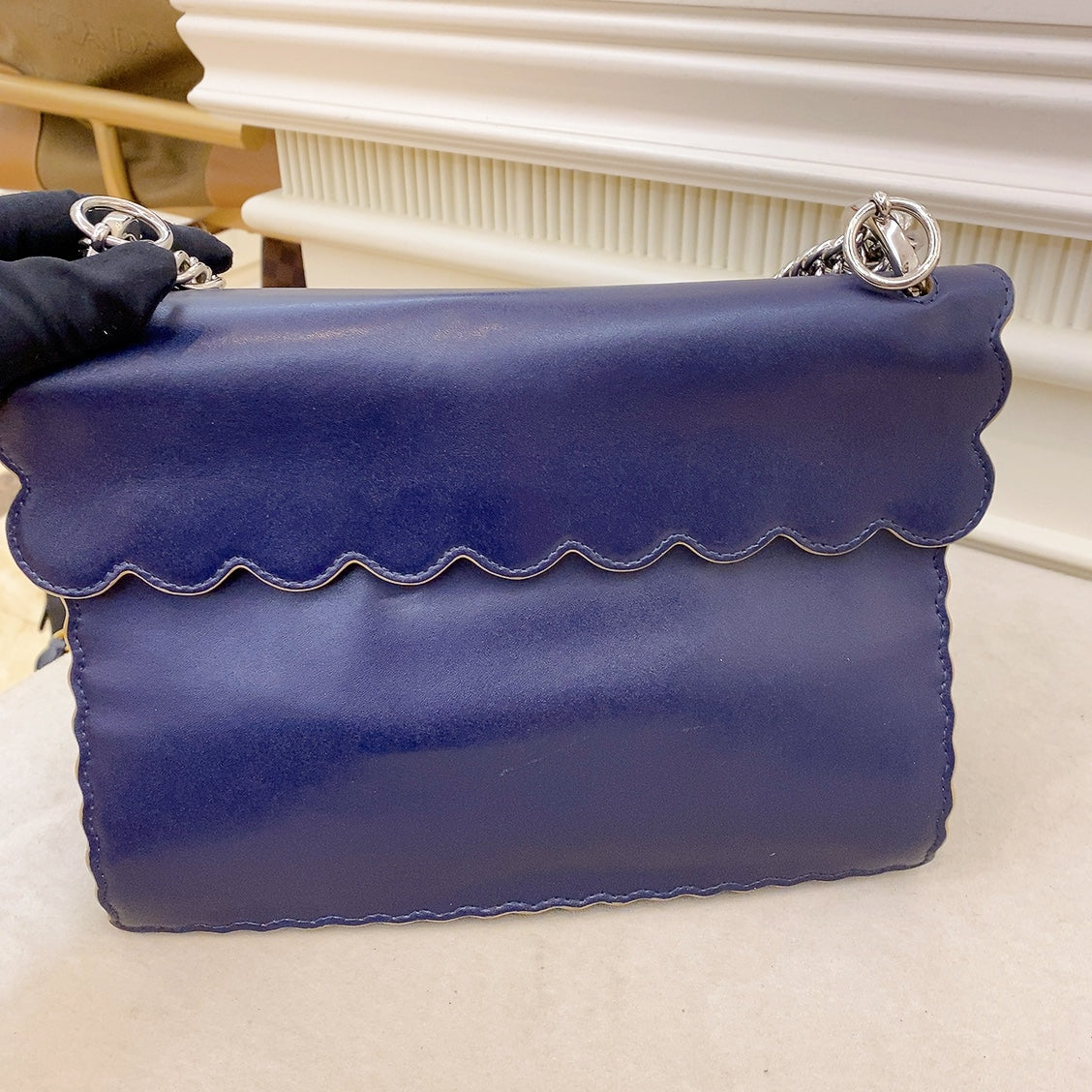 Fendi kan in dark blue