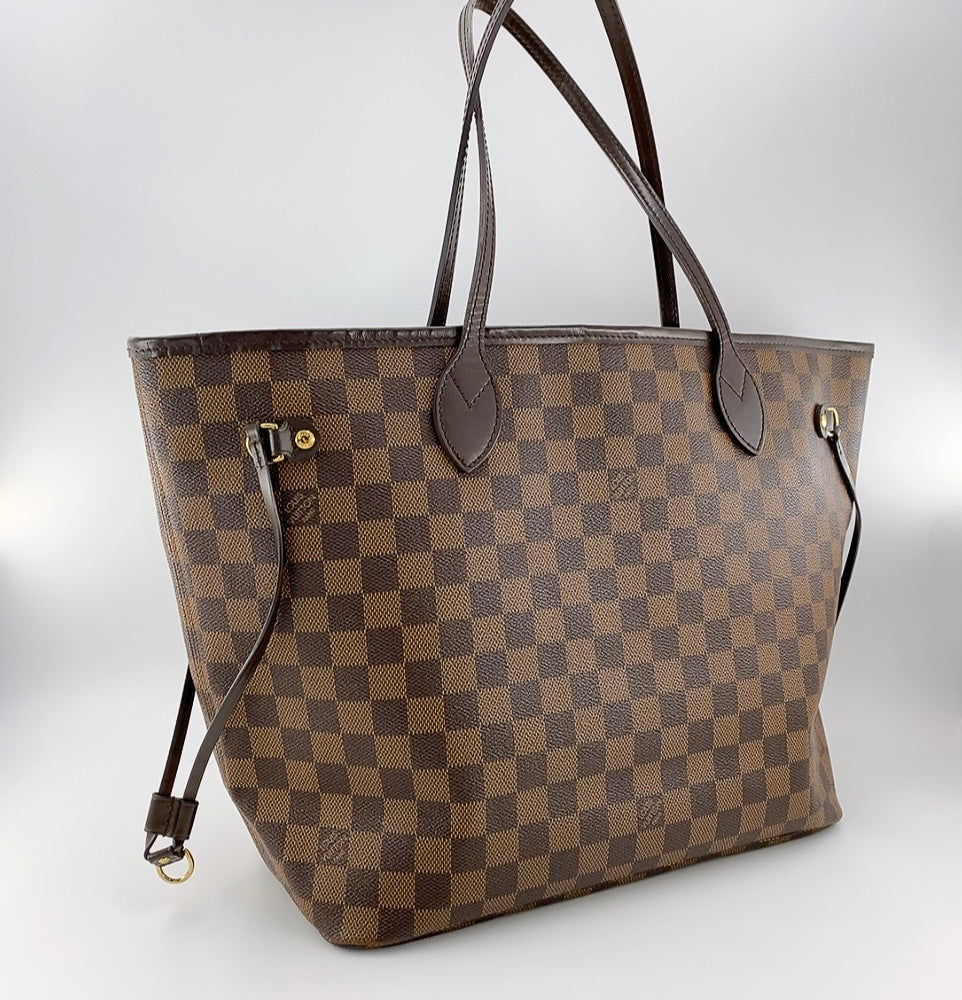 LV Damier Ebene Neverfull MM