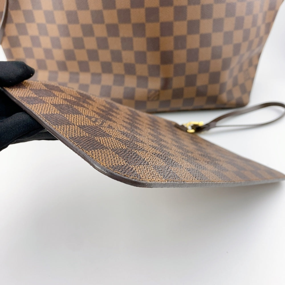 LV Damier Ebene Neverfull MM