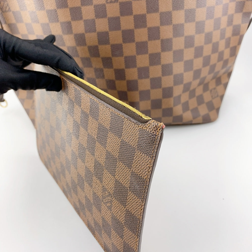 LV Damier Ebene Neverfull MM