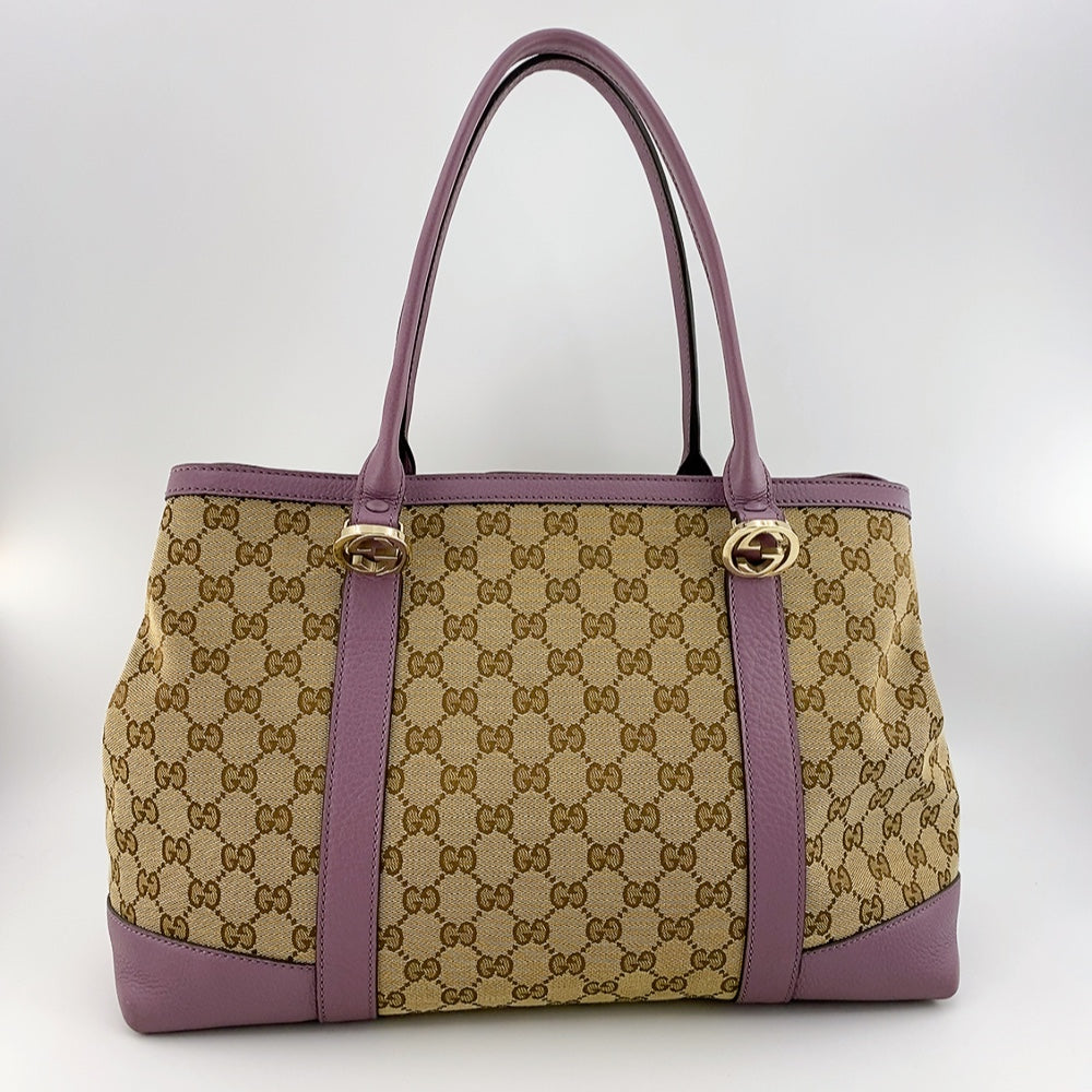 Gucci Canvas Shoulder Bag