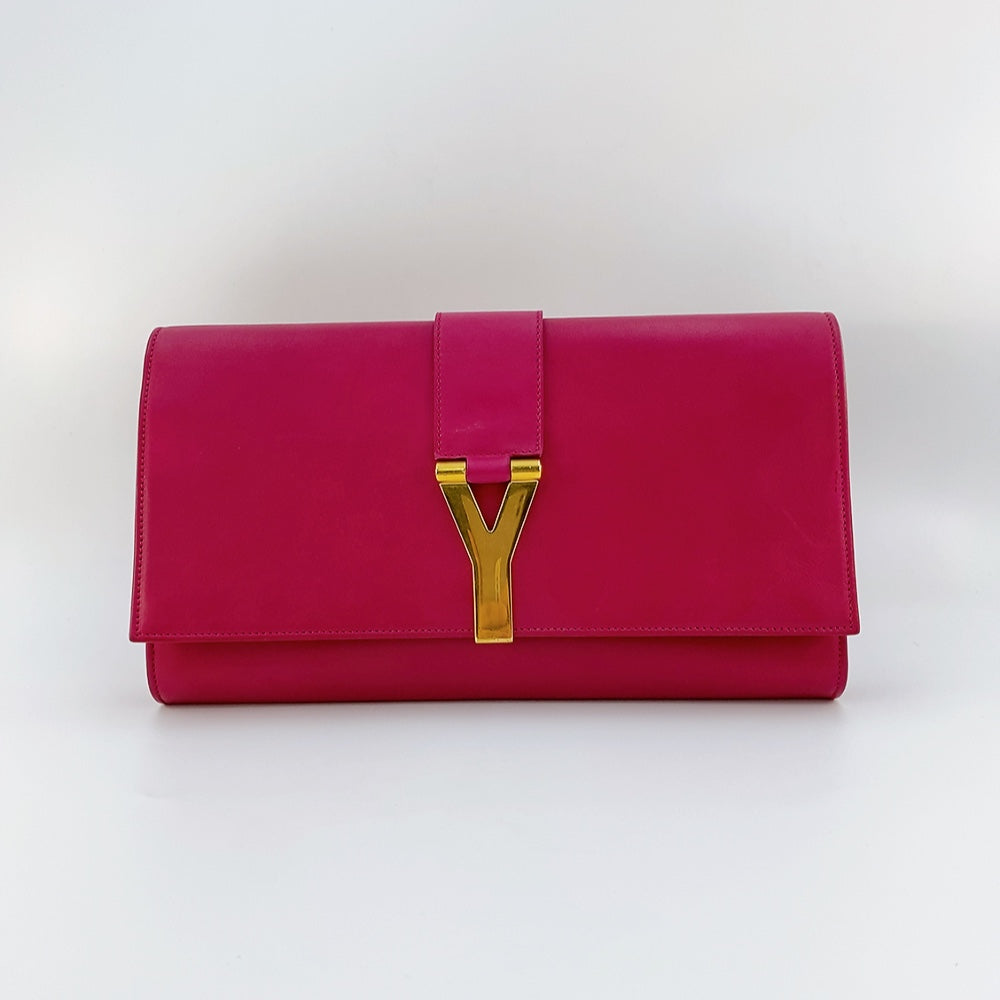 YSL CLUTCH IN PINK