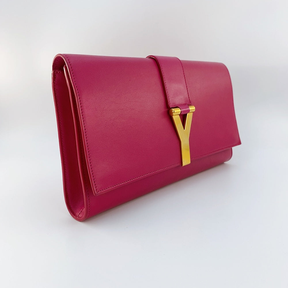 YSL CLUTCH IN PINK