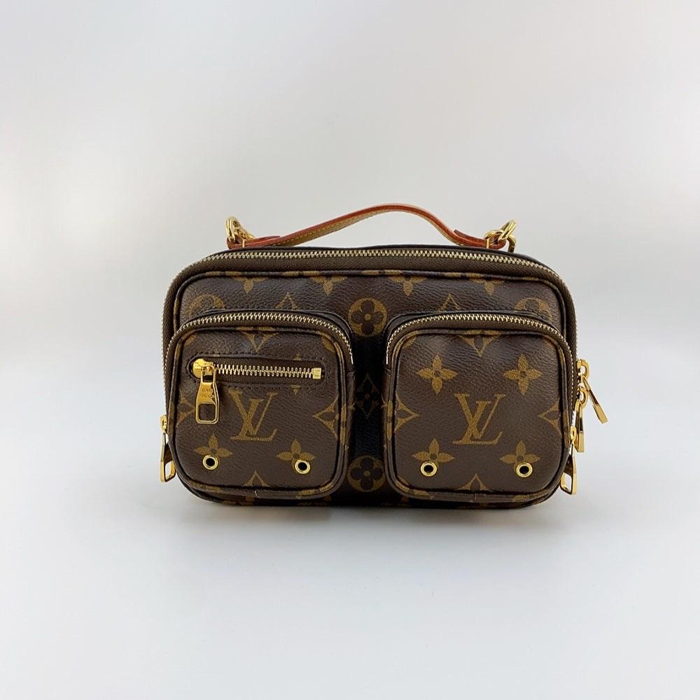 LOUIS VUITTON UTILITY CROSSBODY BAG MONOGRAM