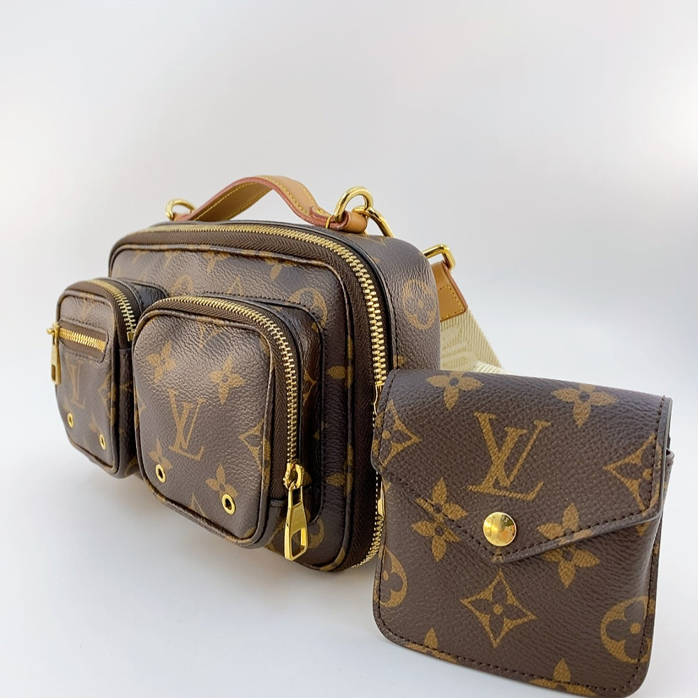 LOUIS VUITTON UTILITY CROSSBODY BAG MONOGRAM