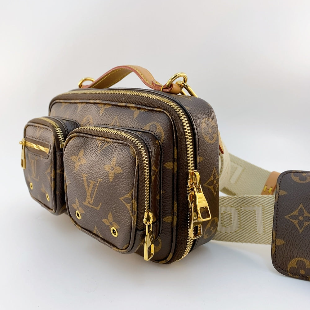 LOUIS VUITTON UTILITY CROSSBODY BAG MONOGRAM