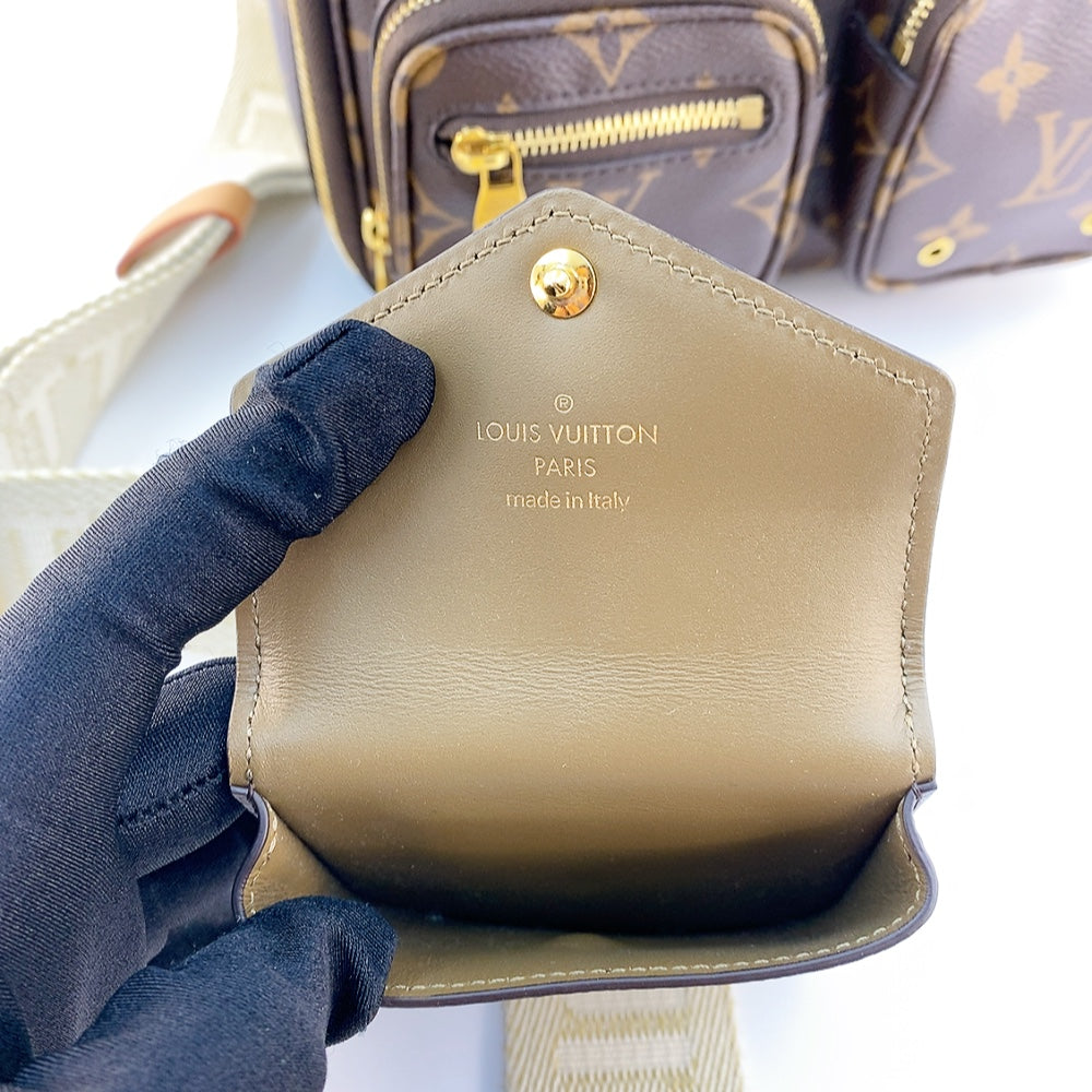 LOUIS VUITTON UTILITY CROSSBODY BAG MONOGRAM