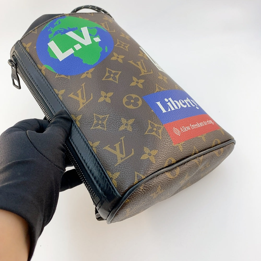 LV Chalk Sling Bag Monogram