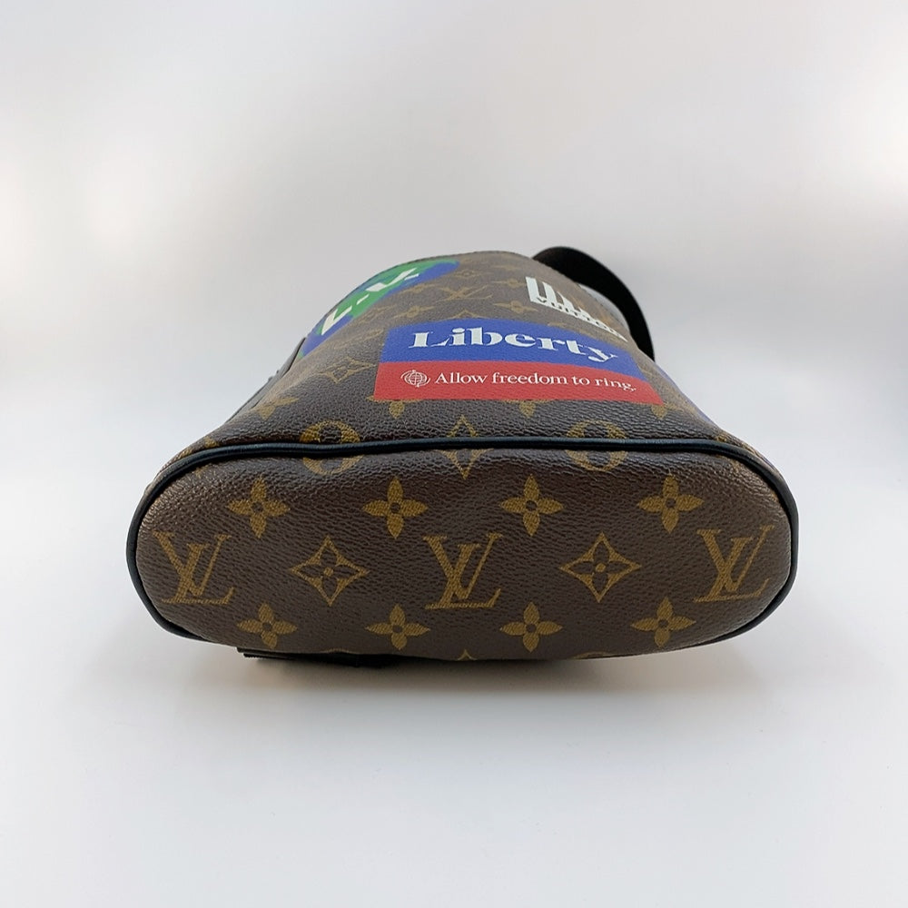 LV Chalk Sling Bag Monogram