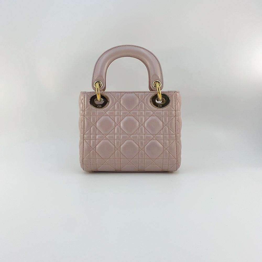 Lady Dior Mini in Light Pink