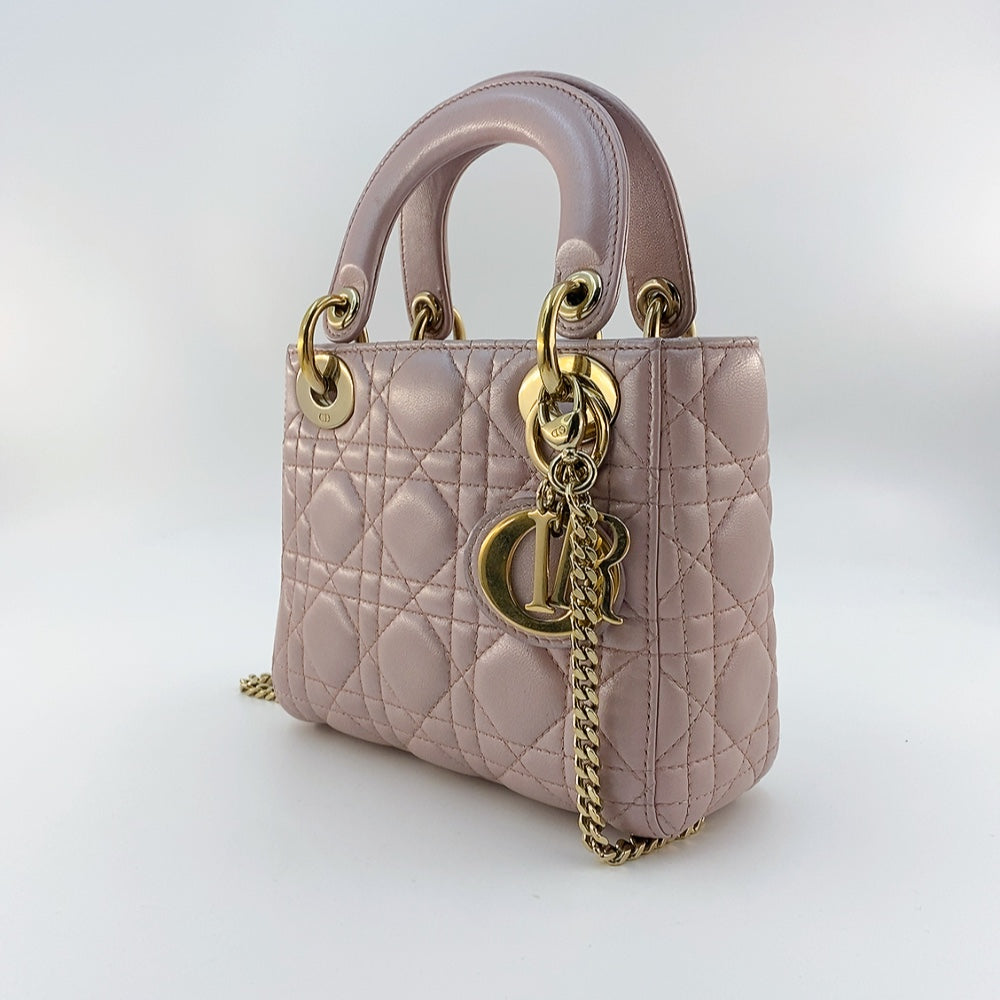 Lady Dior Mini in Light Pink