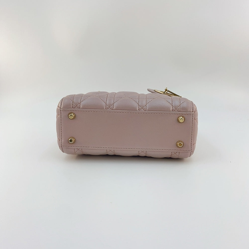 Lady Dior Mini in Light Pink