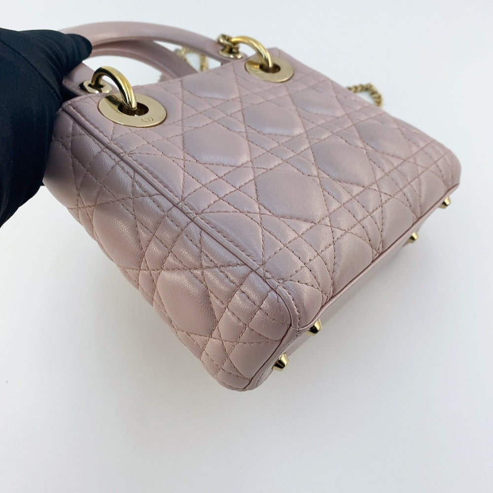 Lady Dior Mini in Light Pink